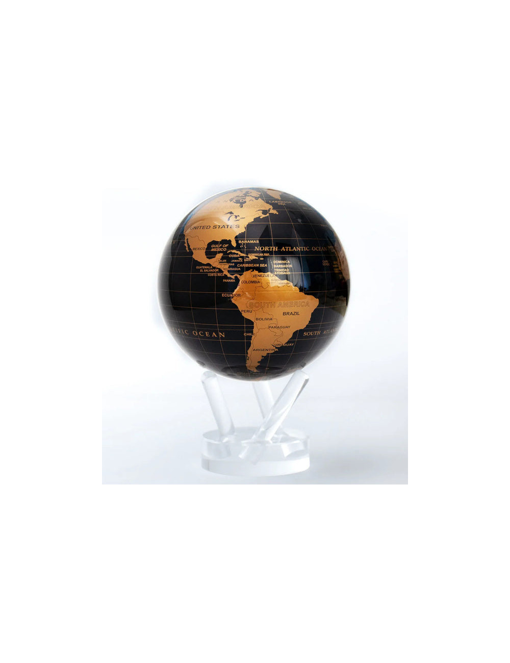 globe autorotatif noir cuivre 114-mm